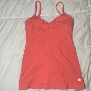 Coral lululemon top
